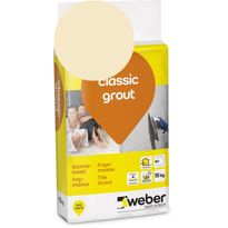 Saumalaasti Weber Classic Grout, 31 Cream, 15 kg