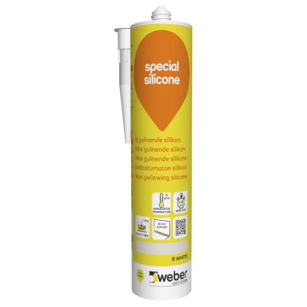 Silikonimassa Weber special silicone, 11 White, 310 ml