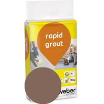 Saumalaasti Weber Rapid Grout, 40 Mahogany, 15 kg