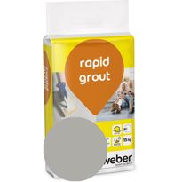 Saumalaasti Weber Rapid Grout, 16 Grey, 15 kg