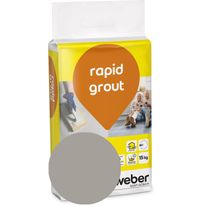 Saumalaasti Weber Rapid Grout, 17 Medium grey, 15 kg