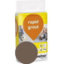 Saumalaasti Weber Rapid Grout, 36 Mocca, 15 kg