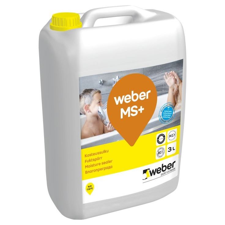 Kosteussulku Weber MS+, 3l