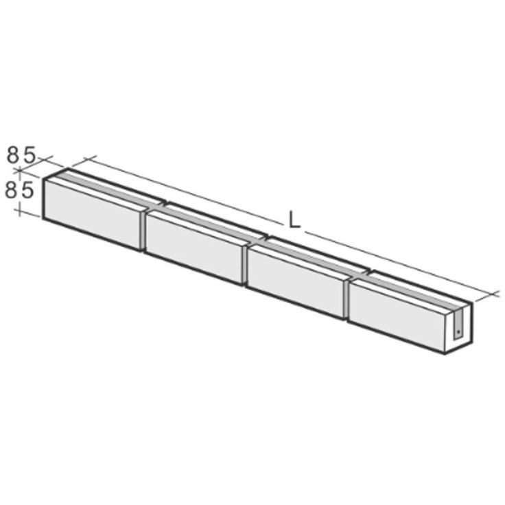 Tiilipalkki Kahi MKH MT6 1785x85x85 mm