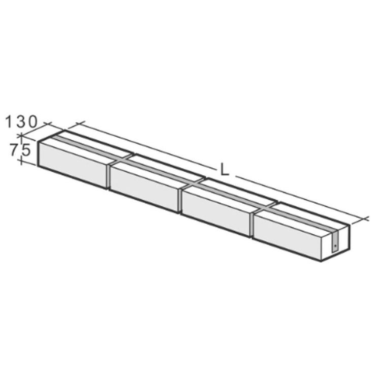 Tiilipalkki Kahi NKH NT6 1695x130x75 mm