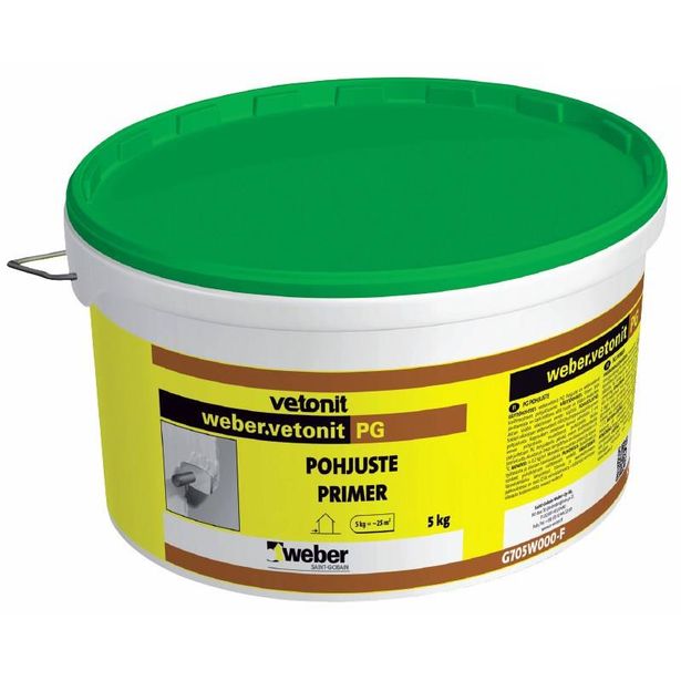 Pohjuste Weber Vetonit PG 5 kg