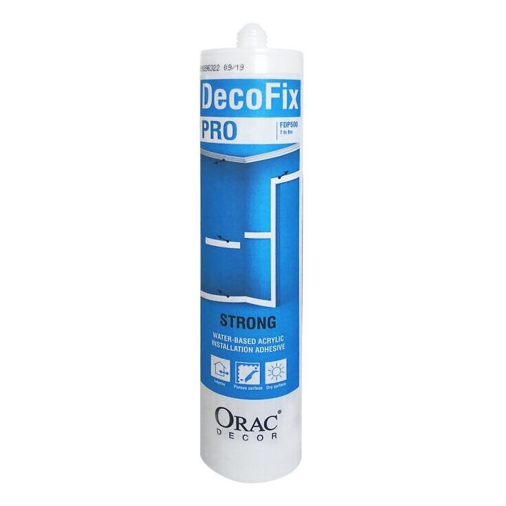 Liima Orac Decofix Pro 310 FDP500, vesipohjainen akryyliliima