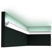 Valolista Orac CX188, 30x34x2000mm, Duropolymer, valkoinen