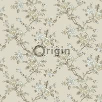Tapetti Bloomingdale 326130 0,53x10,05 m vaalea harmaanruskea, beige, kullanruskea