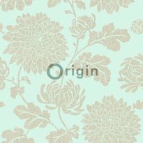Tapetti Bloomingdale 326148 0,53x10,05 m mintunvihreä, beige
