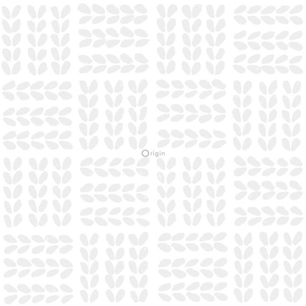 Tapetti Origin Hide & Seek 347500, 0,53x10,05m, valkoinen/hopea