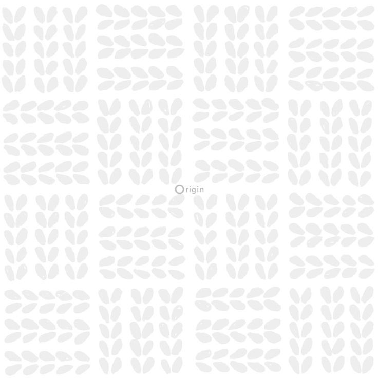 Tapetti Origin Hide & Seek 347500, 0,53x10,05m, valkoinen/hopea