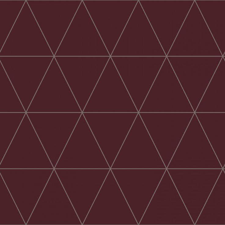 Tapetti City Chic 347718, 0.53x10.5m, viininpunainen