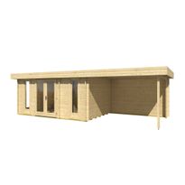 Pihamökki Tene Oriental 5 + katos, 22.5m²