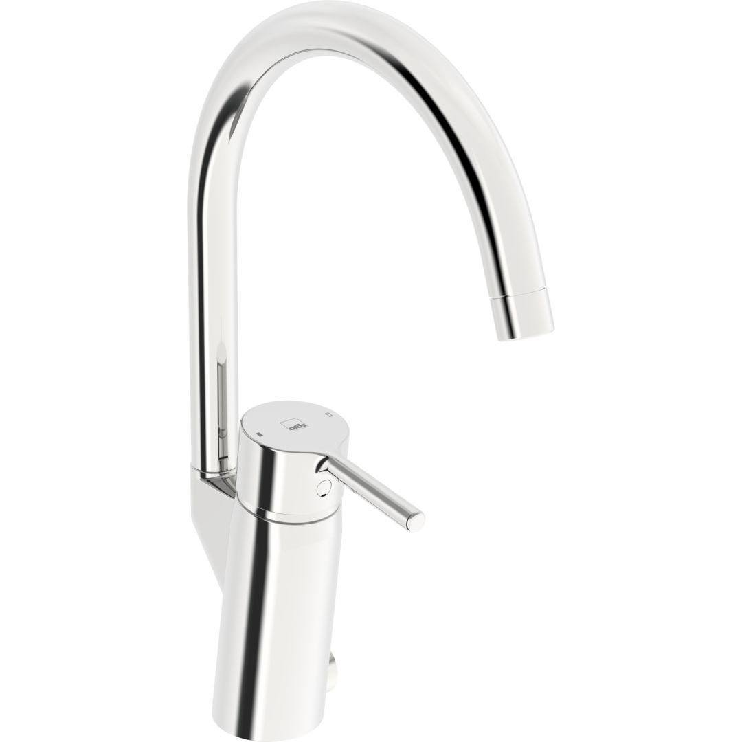 Keittiöhana Oras Optima 2839FN-107, APK-venttiili, kromi