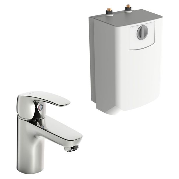 Pesuallashana ja vedenlämmitin mökille Oras Safira 1003F, Verkkokaupan poistotuote