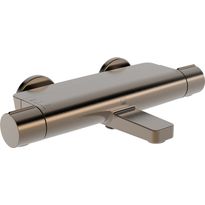 Termostaattihana Oras Optima Style 7140GN juoksuputkella, harjattu pronssi