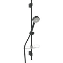 Suihkusetti Oras Apollo 544-33, vettä säästävä, matta musta, Verkkokaupan poistotuote