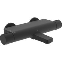 Termostaattihana Oras Optima Style 7140GN-33, juoksuputkella, mattamusta