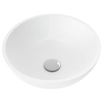 Pesuallas Otsoson Lähde Matta  Ø420mm, valkoinen