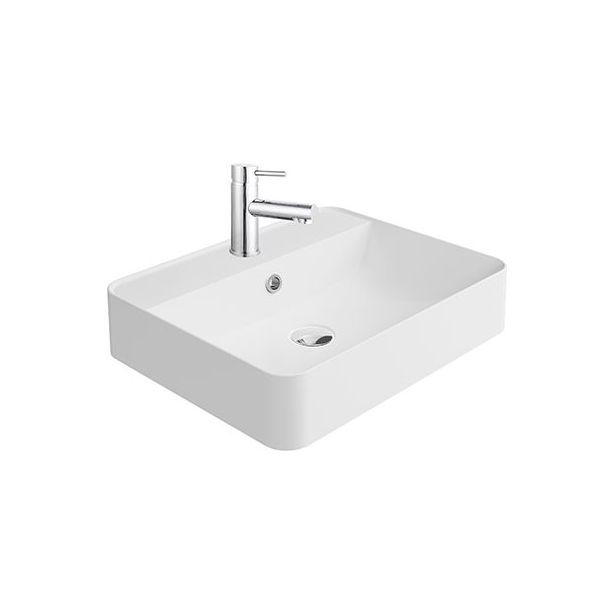 Malja-allas Otsoson Usva, 500x400 mm, valkoinen