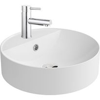 Malja-allas Otsoson Usva, Ø400 mm, valkoinen, Verkkokaupan poistotuote