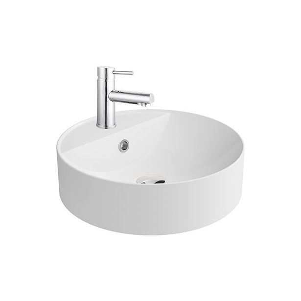 Malja-allas Otsoson Usva, Ø400 mm, valkoinen