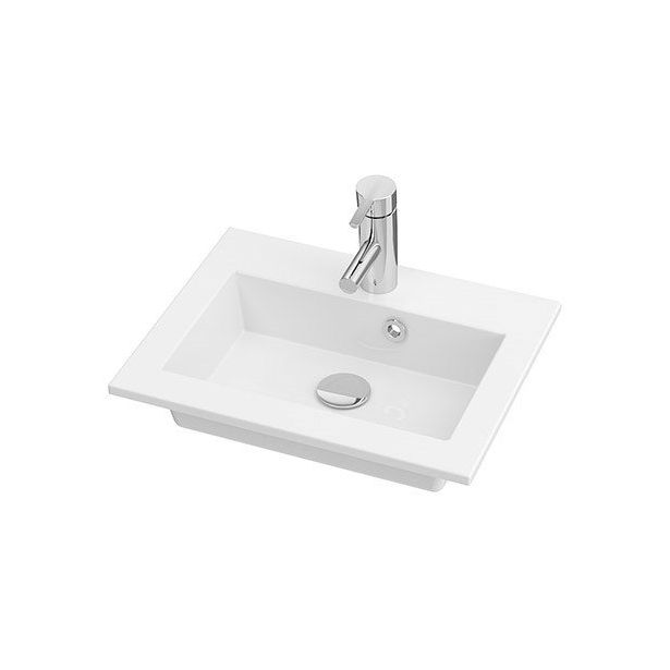 Pesuallas Otsoson Minimeri, 500 C, valumarmori, valkoinen