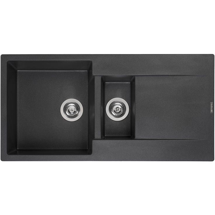 Keittiöallas Otsoson Reginox Amsterdam 15, 1000x500mm, komposiitti, musta
