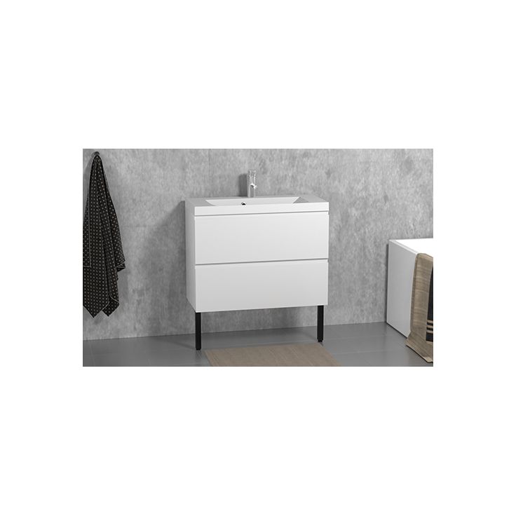 Kylpyhuoneryhmä Otsoson Aalto 800, 800x350mm, valkoinen, vetimetön