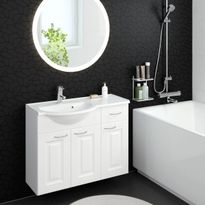 Allaskaappi altaalla Otsoson Marilyn 900, 900x330/460, valkoinen, eri vaihtoehtoja