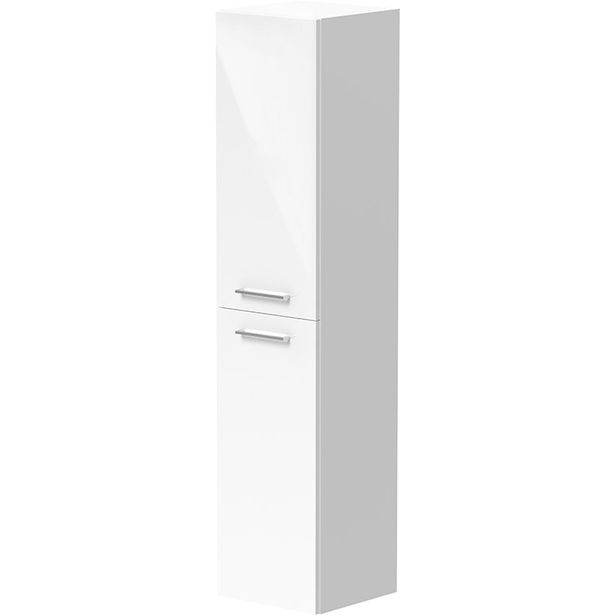 Korkeakaappi Otsoson Reno 35, 160x35x35 cm, valkoinen