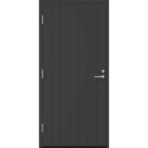 Varaston ovi Oulux VO2 karmi 92 mm RR23 tummanharmaa