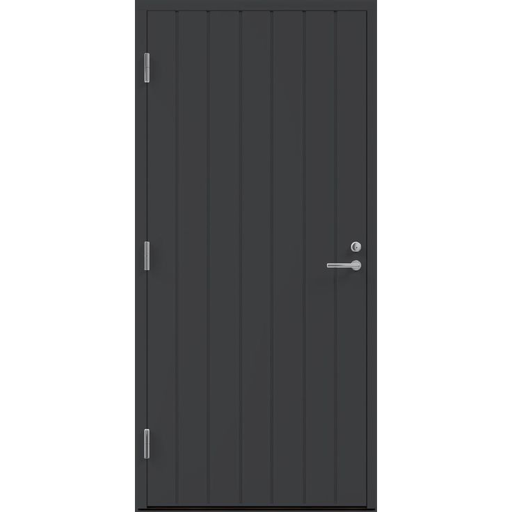 Varaston ovi Oulux VO2 karmi 92 mm RR23 tummanharmaa
