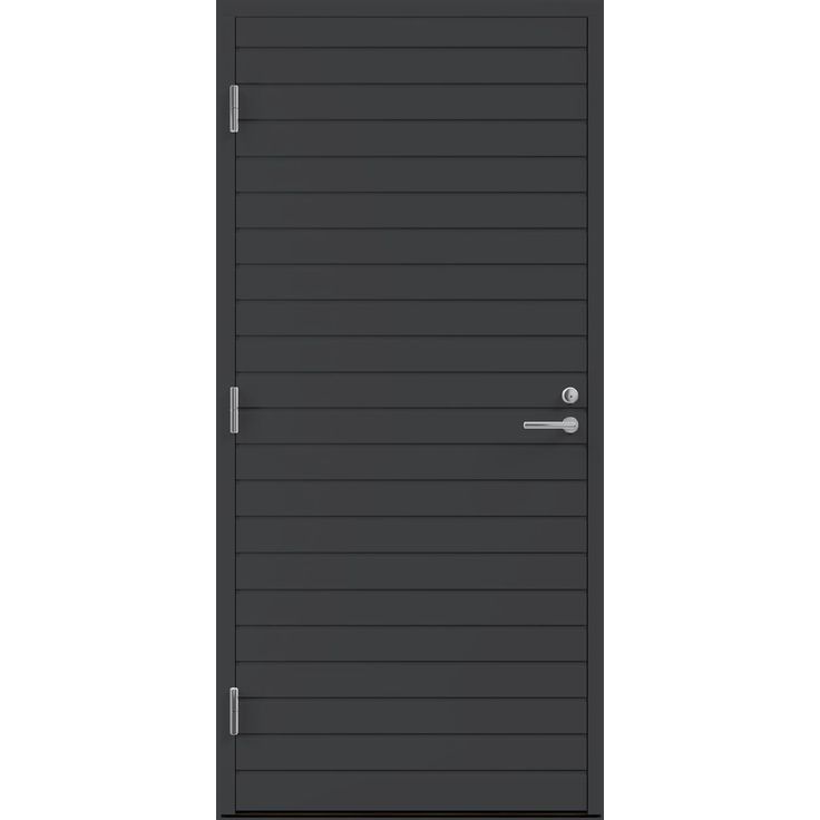 Varaston ovi Oulux VO3 karmi 92 mm RR23 tummanharmaa