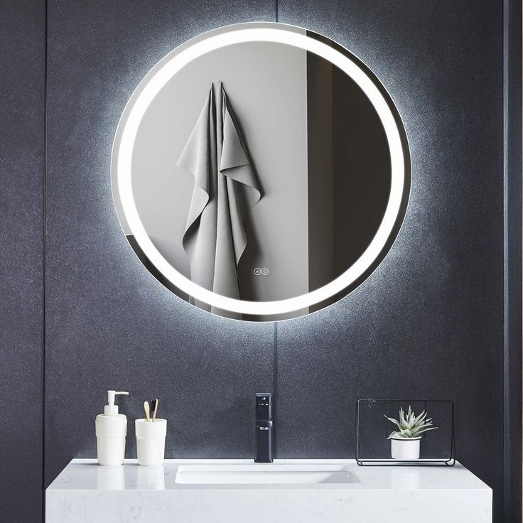 Valopeili Lyfco ø80cm, LED-valaistus ja huurtumaton, 