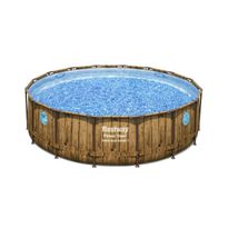 Uima-allassetti Bestway Swim Vista Series, 488x122cm, pyöreä, ikkunalla