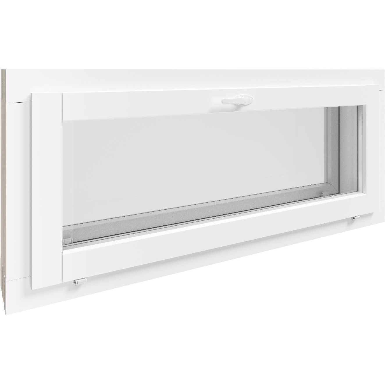 Tuuletusikkuna Oulux Priima MSEA 2+1, puu-alumiini, 12x6, alasaranoitu, karmi 170mm