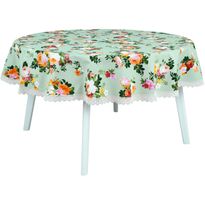 Pöytäliina Home4You SUMMER kukkakuosi Ø170 cm, kukat, monivärinen