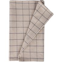 Pöytäliina Home4You LINEN 136x136 cm, pellavanvärinen, neliö