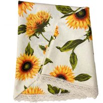 Pöytäliina Home4You LONETA NEW Ø170 cm, auringonkukat, monivärinen