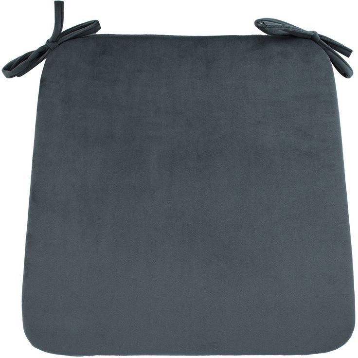 Cushion VELVET for chair 39x39cm, grey