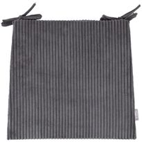 Tuolin pehmuste Home4You HYPER 45/41x40 cm, tummanharmaa
