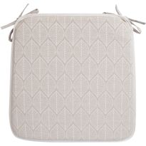 Istuintyyny Home4You RETRO 39x39x2,5 cm, beige lehti