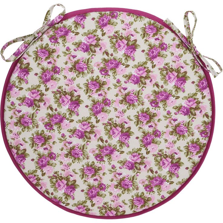 Cushion LONETA NEW for chair D39cm, purple rose