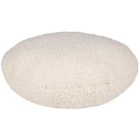 Koristetyyny Home4You LARRY pyöreä, Ø40x16 cm, luonnonvalkoinen