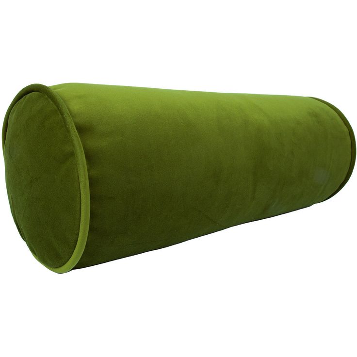 Pillow roll VELVET D18x50cm, green