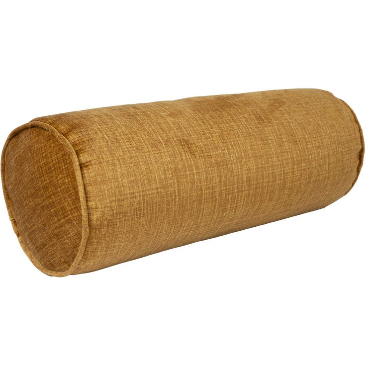 Pillow roll VOSS D18x50cm, ocher