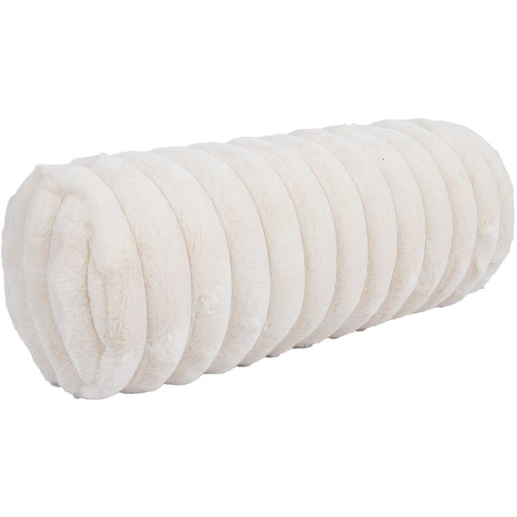 Pillow roll FJORD D18x50cm, white