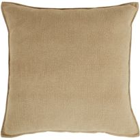 Koristetyyny Home4You LINS 65x65 cm, tummanbeige
